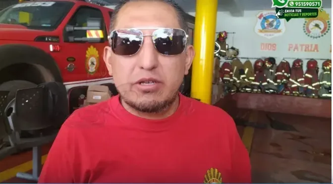 Luis Frisancho - Comandante Bomberos 43