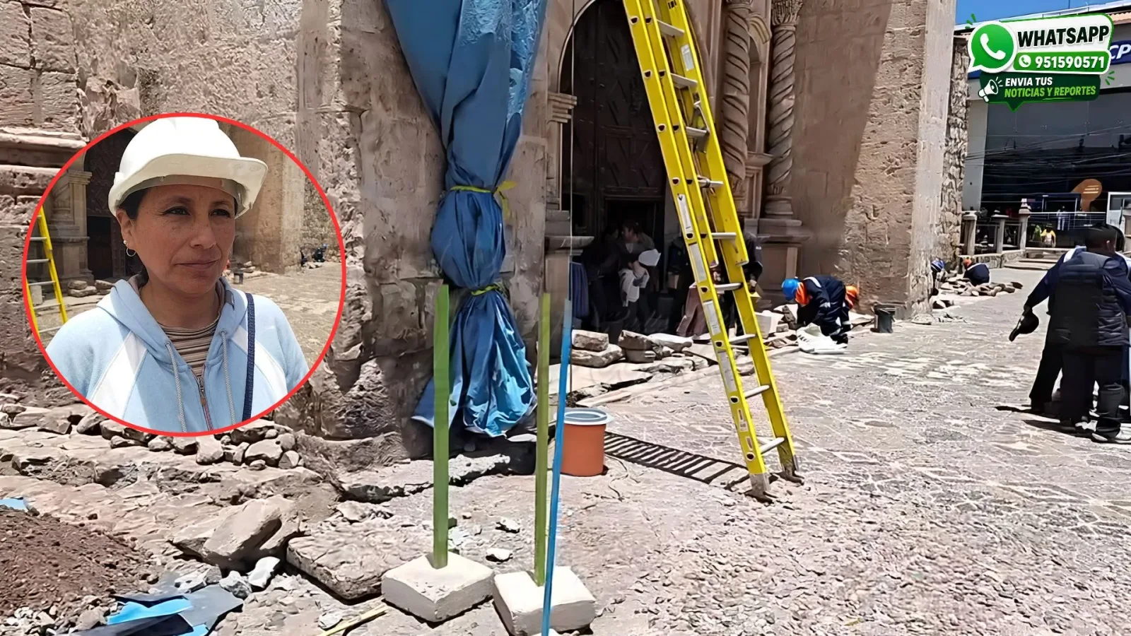 Destinan138 mil para iluminación exterior del templo Santa Catalina de Juliaca
