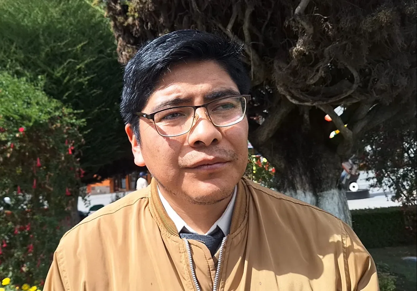 El comisionado de la Defensoría del Pueblo en Puno, Jaime Calapuja Gómez